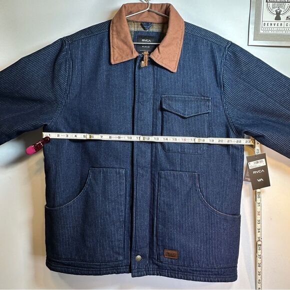 RVCA® | CHAINMAIL PLUS JACKET & HAT | COMBO | Mens M | NWT - Picture 5 of 15